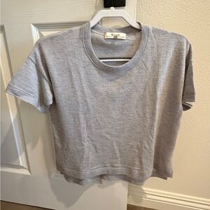 Madewell Light Gray Cashmere Sweater